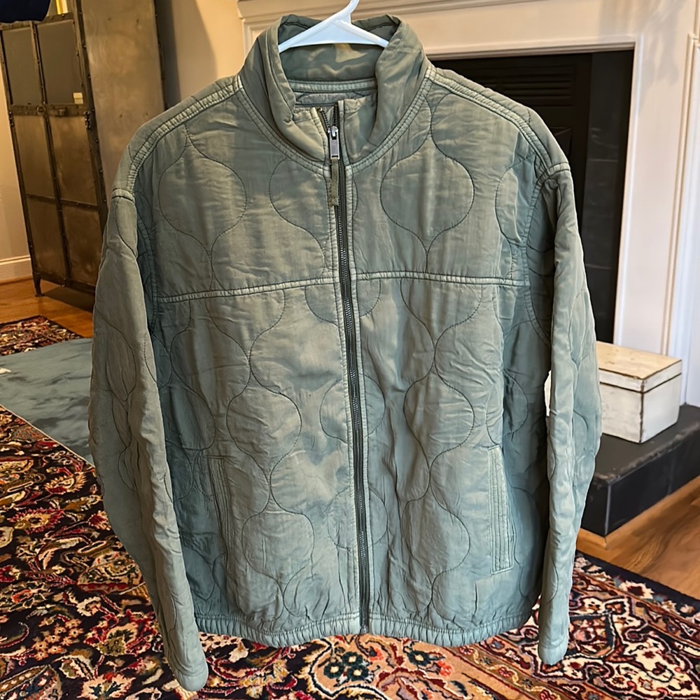 American eagle green zip up